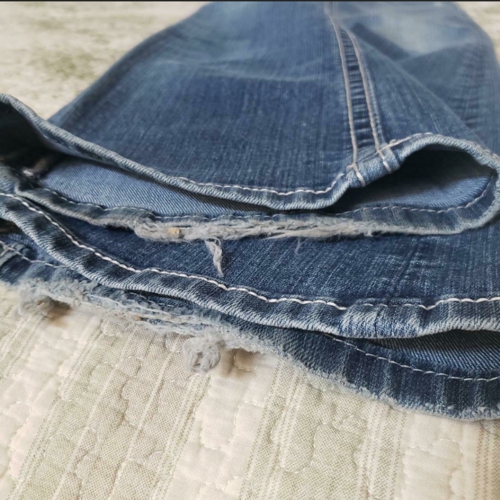MISS ME JEANS Boot Cut Bejeweled Studded Size 26 - Picture 5 of 8